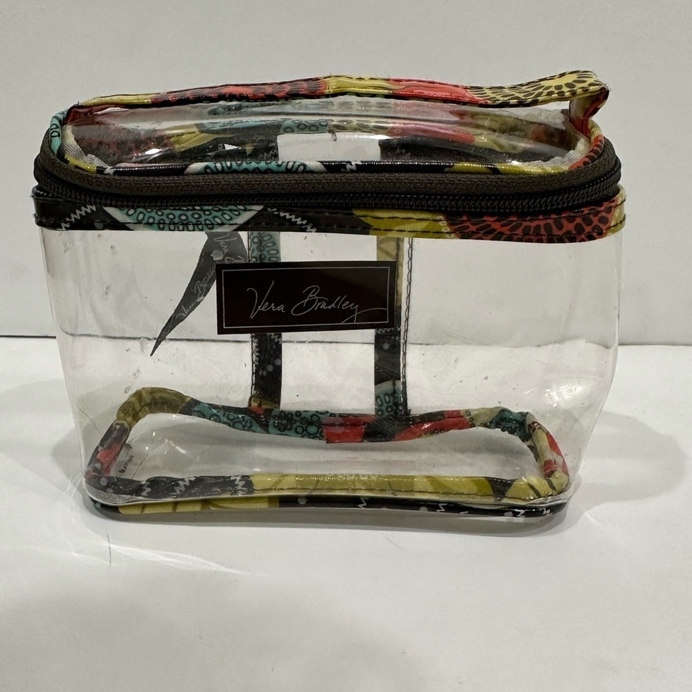 🌺 Vera Bradley Lola Plastic Cosmetic Bag 🌺 - Picture 2 of 9